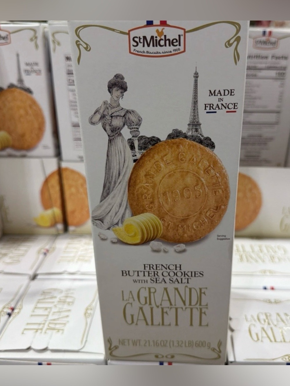 Le Chef Patissier La Grande Galette French Butter Cookies